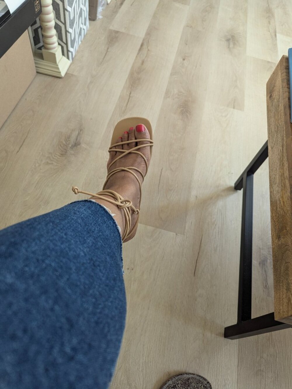 Zara Strappy Kitten Heels - Picture 2 of 15
